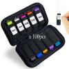100pcs Flash Drive Case USB Storage Case JBOS USB Holder Storage Bag for USB Flash Drive Electronic Accessories Organizer for USB Flash Drive, USB Case, Thumb Drive Caes, Jump Drive Case view 1