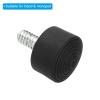 PATIKIL Universal 1/4" x 1" Rubber Tripod Feet, 3 Pack Anti-Slip Tripod Replacement Parts for Camera Tripods Monopod, Black view 4