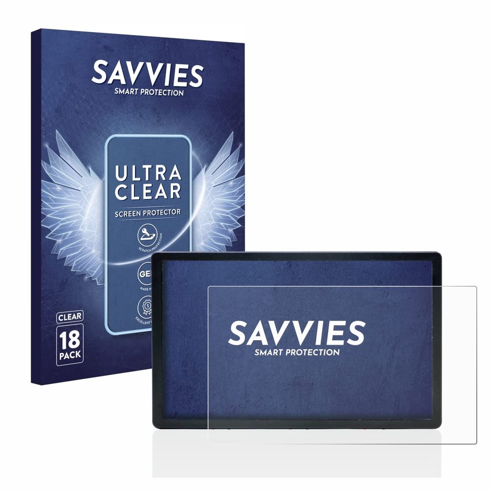 savvies Screen Protector Compatible with Dokio XT60 Solar Charge Controller 12V Protection Film Clear 18-Pack
