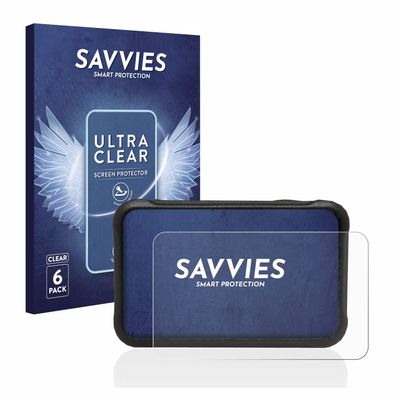 Savvies Screen Protector compatible with Unitech WD200 Protection Film Clear 6-Pack