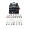 ARTICHOKE Xiaojiang Store 1 Set 15 Pin Car Plastic Housing Unsealed Connector 967633-1 1-967623-1 Auto Power Amplifier Wiring Harness Socket view 1