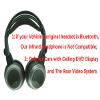 IR Wireles Headphones 2 Channel for Chevy Suburban Tahoe/Equinox Rear Seat Headrest DVD Entertainment System view 2