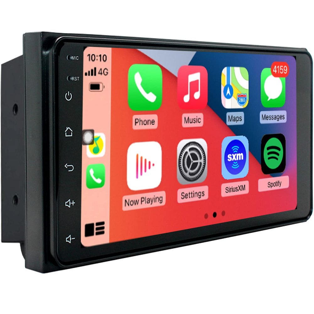 for Toyota Radio Upgrade Corolla 2003-2008 Camry 2002-2006 Highlander 2001-2007 RAV4 2001-2005 Android Stereo Replacement IPS Touch Screen Wireless carplay Android Auto Free Camera