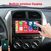 for Toyota Radio Upgrade Corolla 2003-2008 Camry 2002-2006 Highlander 2001-2007 RAV4 2001-2005 Android Stereo Replacement IPS Touch Screen Wireless carplay Android Auto Free Camera view 4