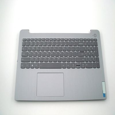Bayjebu Parts for Lenovo ideapad 3-15ITL6 15ALC6 15ADA6 Palmrest Keyboard Bezel US-English Backlit for Non-Fingerprint 5CB1B69154