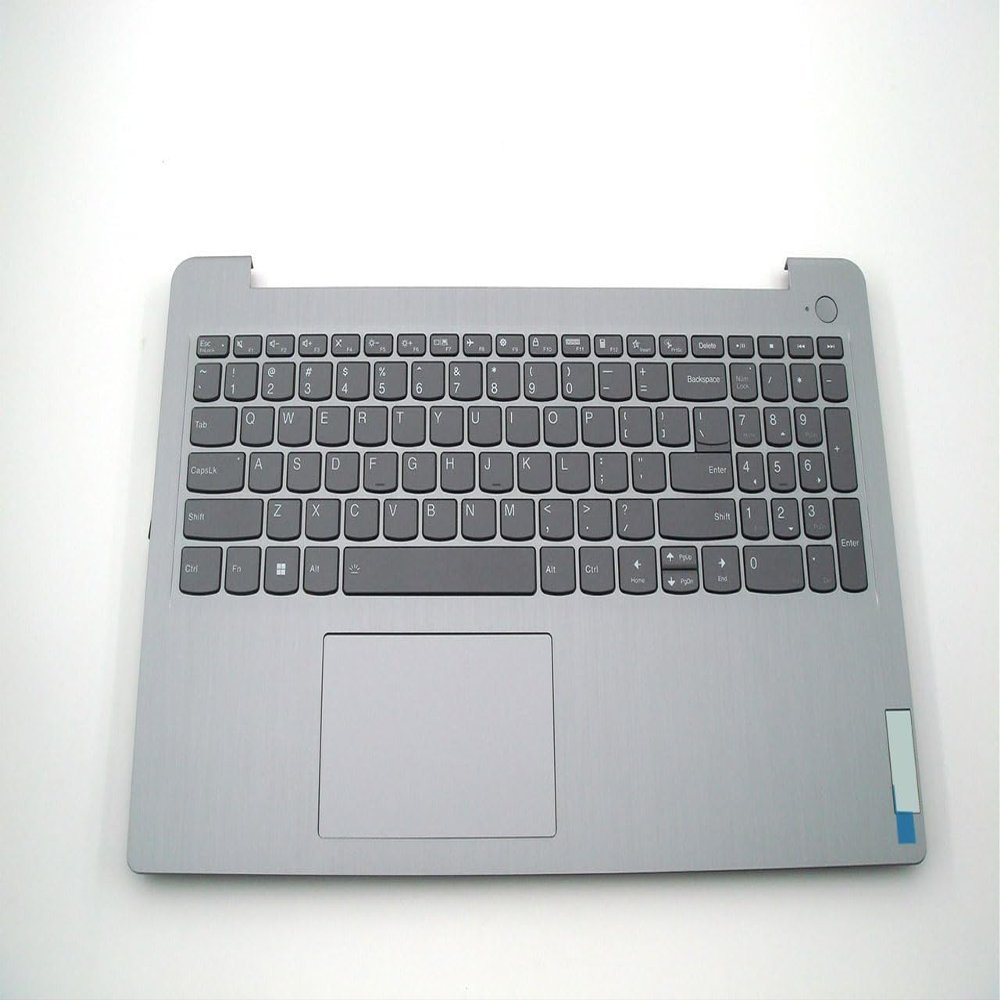 Bayjebu Parts for Lenovo ideapad 3-15ITL6 15ALC6 15ADA6 Palmrest Keyboard Bezel US-English Backlit for Non-Fingerprint 5CB1B69154