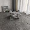 easycustomerlee 12pcs Interlocking Shaggy Soft EVA Foam Tiled Puzzle Play Mats Protective Floor for Children Kids Room Home Parlor Bedroom (Gray) view 2