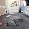 easycustomerlee 12pcs Interlocking Shaggy Soft EVA Foam Tiled Puzzle Play Mats Protective Floor for Children Kids Room Home Parlor Bedroom (Gray) view 3