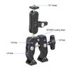 Anntery Camera Super Clamp Mount,with Magic Arm Action Camera Mount with 1/4" & 3/8" Screw Thread for Camera Cage/Lights/Monitor/Shelves/Rods/Cross Bars-A016 view 2