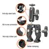 Anntery Camera Super Clamp Mount,with Magic Arm Action Camera Mount with 1/4" & 3/8" Screw Thread for Camera Cage/Lights/Monitor/Shelves/Rods/Cross Bars-A016 view 4