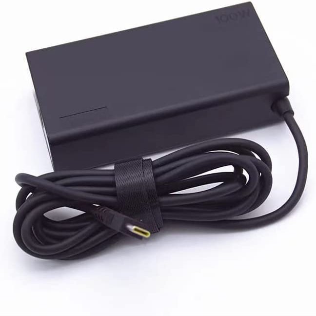 100W USB C Charger Type-C 20V 5A Adapter Compatible for Lenovo ThinkBook 14 16 IdeaPad 720 Y400 Y500 P580 P500 Yoga 370 X280 X390 X395 C740 X9000 Laptop Power Supply