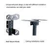 TV Wall Bracket Universal TV Stand Mount 40inch Wall Ceiling Rack Telescopic Swivel Bundle Wire Management 32-70 Inches (32-70inches,Black) view 4