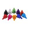 10pcs M3 Aluminum Alloy Step Thumb Screw Computer Case Screw Twist Hand Tighten Screws Anodized 11 Colors (Color : Ti Grey_M3) view 3