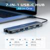 Dockteck USB C Hub, for MacBook Pro, iPad Pro, MacBook Air, XPS view 4