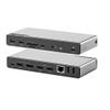 ALOGIC DV4 Quad Display 14 in 1 USB-C Docking Station w/ 85W PD, 1x DisplayPort, 3X HDMI, USB-C 3.2 Gen 1, 2X USB-A 3.2 Gen 1, 2xUSB-A 2.0, Audio Jack, Ethernet, SD Card & Micro SD Card Reader. view 1