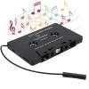 Cassette Adapter, Black Bluetooth Cassette Adapter Bluetooth Tape Converter MP3 Player Audio Converter for Car, 3.9 x 2.5 x 0.4in view 3