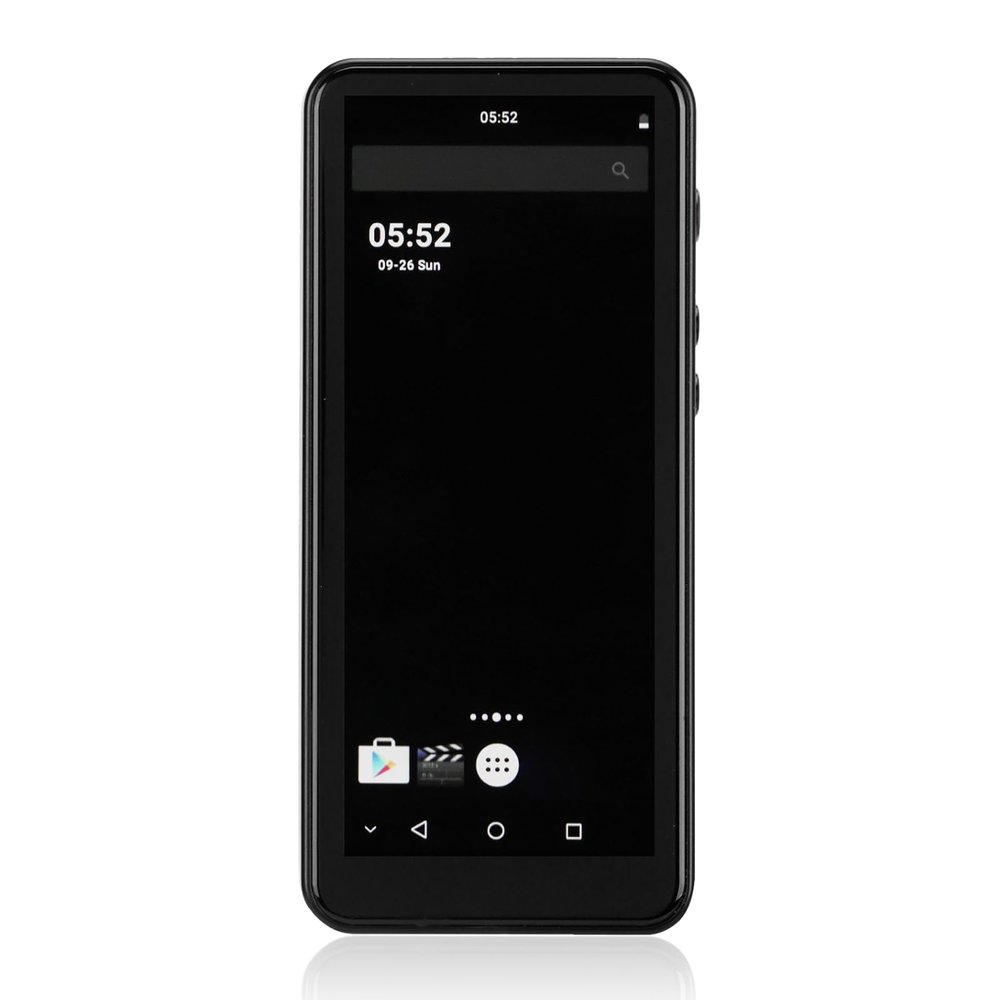 MP3 Player with Bluetooth and Wi-Fi, MP4 Player, Portable HiFi Digital Music Player, 2GB+16GB (Black)