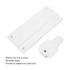 Bewinner Speaker Wall Bracket for HT A7000 SA RS5, Easy to Install Anti Drop Wall Shelf Holder, Rear Surround Sound Speaker Mounts, White view 4
