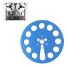 Magnetics Premium Analog Recording Tape 1/4 Master Tape, 7 Inch Empty Tape Reel 11 Holes Open Reel Sound Tape Empty Reel Tape Takeup Reel, Modern Classic Sound (Blue) view 1