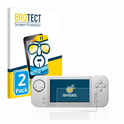 brotect 2-Pack Screen Protector Compatible with Blaze Evercade EXP - HD-Clear Protection Film