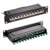 12 Port Cat6A Shielded Patch Panel for Termination and Patch of Network Cables view 1