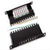 12 Port Cat6A Shielded Patch Panel for Termination and Patch of Network Cables view 3