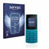 savvies Screen Protector Compatible with Nokia 110 4G (2023) Protection Film Clear 6-Pack view 1