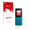 upscreen Scratch Shield Screen Protector compatible with Nokia 106 4G (2023) - HD-Clear, Anti-Fingerprint view 1