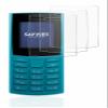 savvies Screen Protector Compatible with Nokia 105 4G (2023) Protection Film Clear 6-Pack view 2