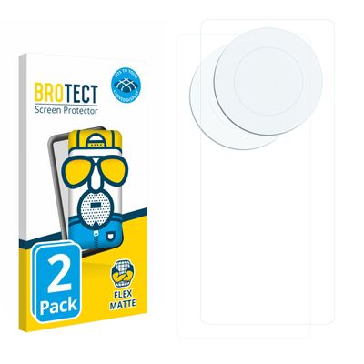 brotect 3D Curved Screen Protector Matte Compatible with Honor Magic 5 Lite (Back) (2 Pack) - Full Screen Coverage