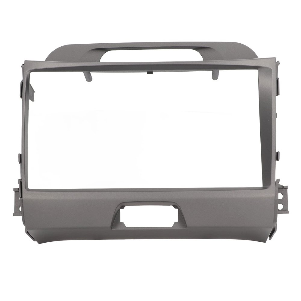 Car Modification Addition Performance 9 Inch Central Control Navigation Panel Trim Dash Board Fascia Bezel Replacement for Sl 20102016