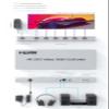 4K 2X3 Video Wall Controller,Video Wall Controller 4k 2x3 2x2 2x1 1x2 3x2 HDMI Audio Extraction LCD TV 6 Screen Video Wall Stitching Processor TV Splicer Box view 4