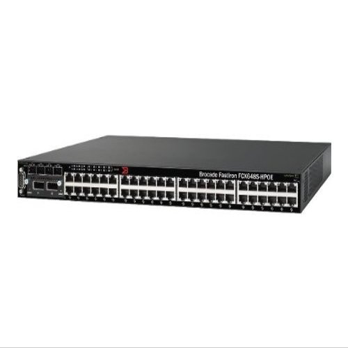 Brocade FCX648S-HPOE FastIron 648S-HPOE Layer 3 Switch (Renewed)