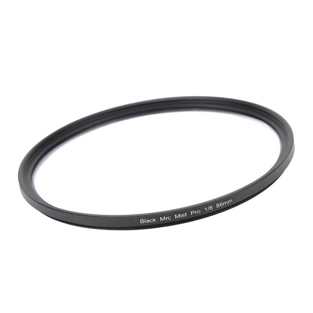 Black Diffusion Camera Filter, 1/8 Camera Lens Soft Light Filter, Portrait Hazy Mist Filter, MRC Coating Oil Photography Filter Camera Accessories (95MM)