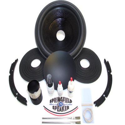 Alpine 12" Recone Kit + Install Kit - Dual 4 Ohm - Compatible with Alpine SWR 1240D Subwoofer