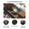 Crosley C62C Turntable HiFi System Record Player with Speakers, Adjustable Tonearm, Moving Magnet Cartridge, Bluetooth Receiver, 40W Per Channel, and Anti-Skate, Walnut view 2