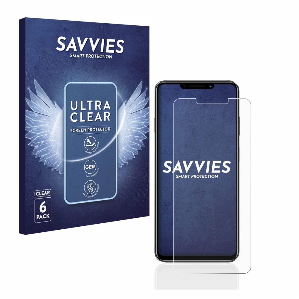 savvies Screen Protector Compatible with Huawei nova Y91 Protection Film Clear 6-Pack