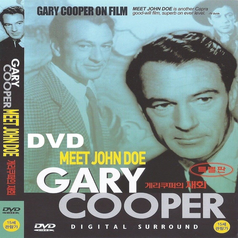 Meet John Doe (1941) DVD