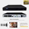 GW Security 16 Channel 4K NVR 8MP AI Human & Vehicle Detection Security Camera System with 16 UHD 4K 2160P Microphone PoE Outdoor/Indoor Waterproof IP Security Bullet Cameras (White) view 3