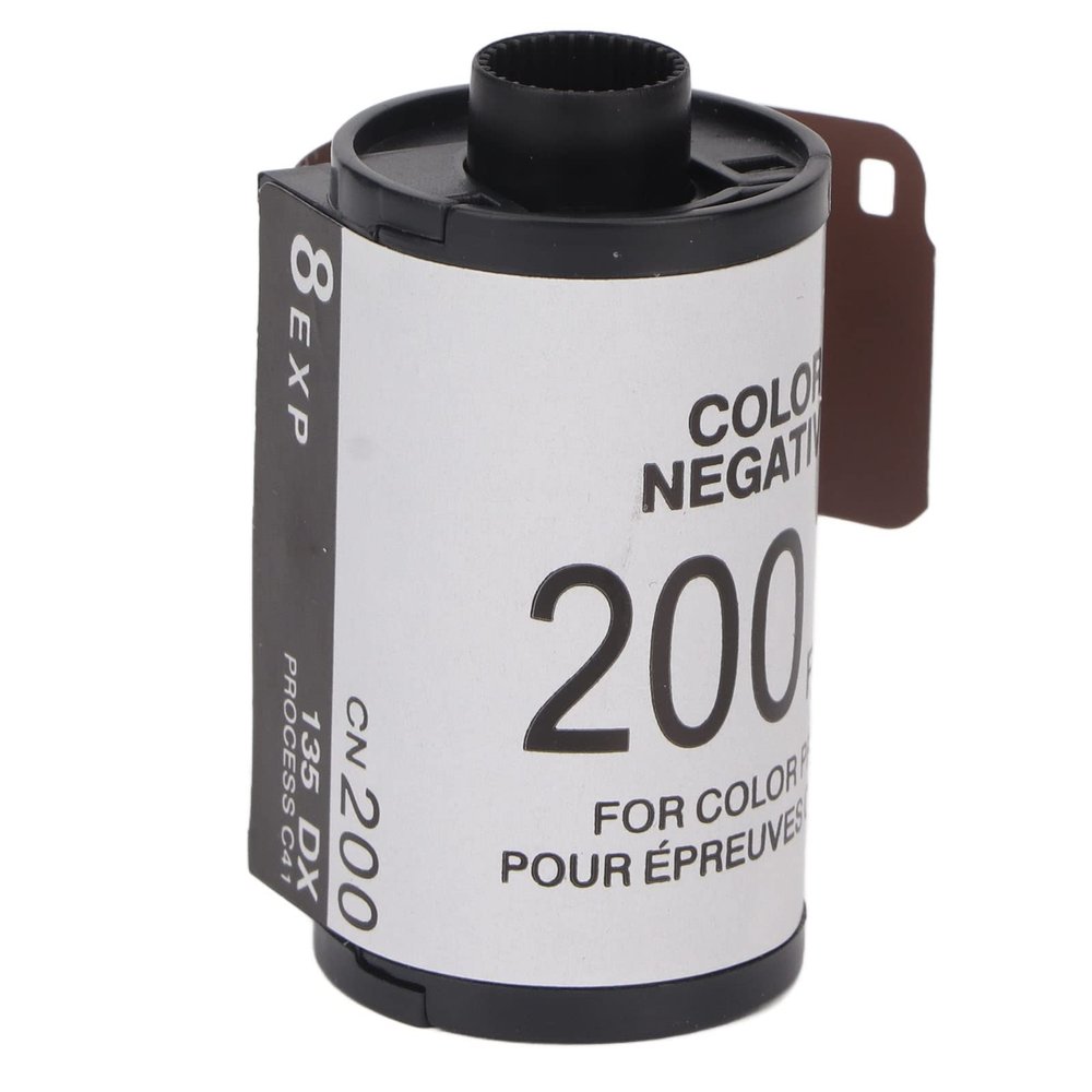 Color Printing Film 35mm High Definition Camera Color Film 8 Sheets ISO200 Outdoor