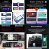 Double Din Car Stereo 9 Inch Android System Touch Screen Multimedia Player for Hyundai IX45/Santa Fe 2013~2017 with GPS Navigation WiFi Bluetooth SWC Mirror Link FM Car Audio Receiver,M700s view 4