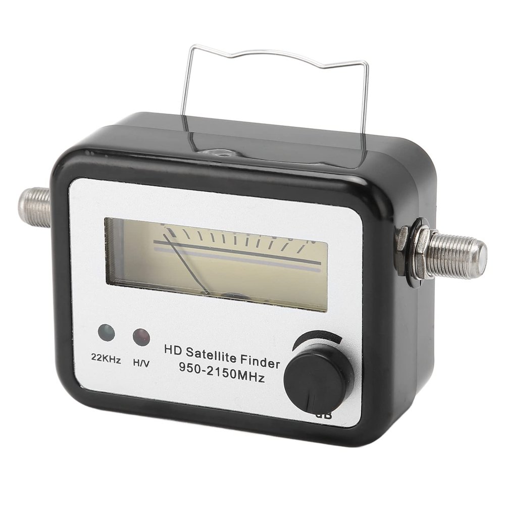 Digital Satellite Signal Finder Meter, 9502150MHZ TV Antenna Signal Strength Meter, Signal Strength Meter with LCD Display, Signal Meter for TV Reception Systems
