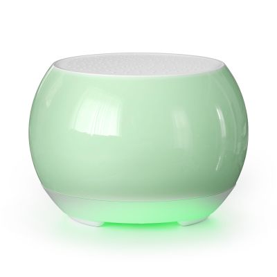 Ceramic Craft Bluetooth Speaker for Meditation & Yoga, Sound Therapy Machine for Stress Relief, Sleep Aid and Focus, Deep Bass, Louder Volume, Light Effect for Boxing Breathing (Green)