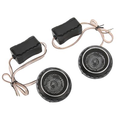 GOWENIC Dome Tweeters for Car, 2Pcs Metallic Iron 140W 4  2 Way Car Audio Speaker, Universal Dome Tweeter Car Speaker for All Car Audio Systems