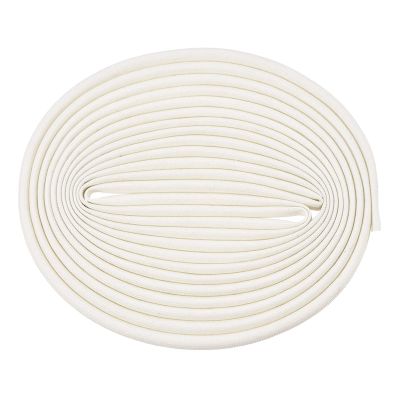 Rebower Silicone Fiberglass Sleeve Insulated Cable Protection Tube [for High-Temperature Applications] - 3M-3mm / White