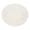 Rebower Silicone Fiberglass Sleeve Insulated Cable Protection Tube [for High-Temperature Applications] - 3M-3mm / White view 1