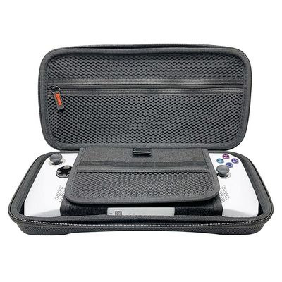 Voikoli Protective Eva Hard Shell Case Compatible with Asus Rog Alloy 7''2023/Asus Rog Ally X 2024,Shockproof,Stylish and Durable Black-b
