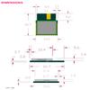 REYAX RYUW122 UWB Antenna Transceiver Module Distance Measurement 2D / 3D Positioning. view 4