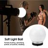 15cm Soft Light Ball, Translucent Flash Lampshade for Bowens Mount Spherical Diffuser Photography Accessory for Portrait Shooting, Advertising Portrait, Art Portrait, etc view 3