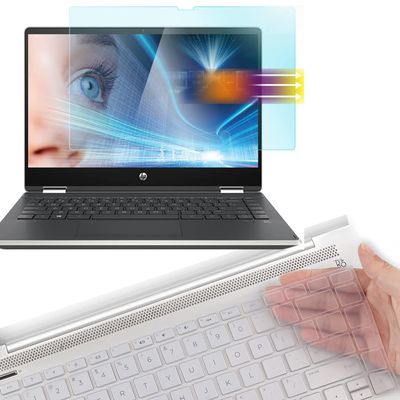 Anti Blue Light Screen Protector Keyboard Cover HP 14-dk 14m-dh 14-dq 14-fq